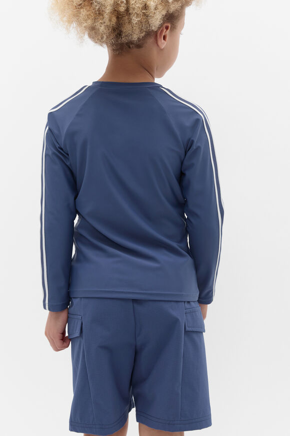 Side Tape Rashvest  Washed Navy Side Tape Rashvest  Washed Navy  hi-res