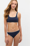 Contrast Stitch Bikini  New Navy  hi-res