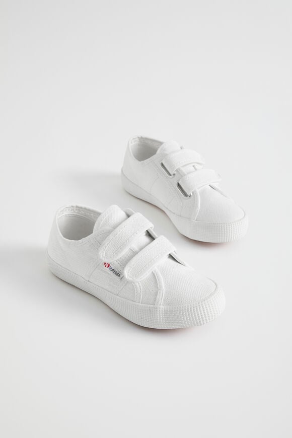 Superga Tab Sneaker  White Superga Tab Sneaker  White  hi-res