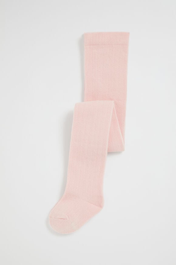 Rib Full Length Tight  Dusty Rose Rib Full Length Tight  Dusty Rose  hi-res