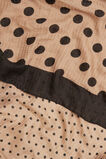 Mixed Spot Print Scarf    hi-res