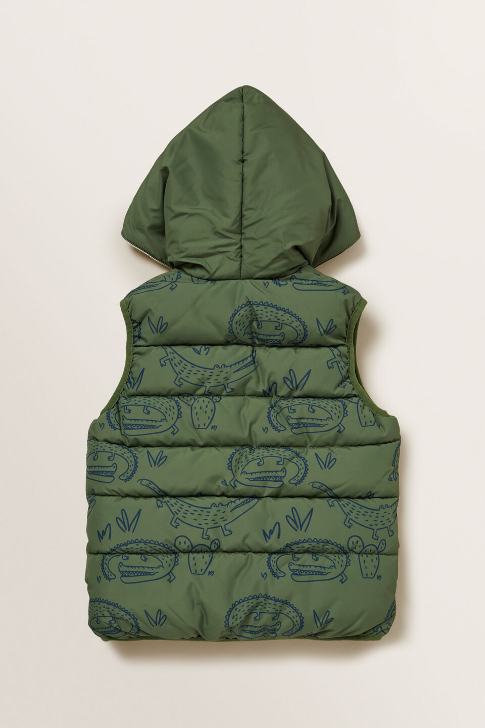 Novelty Puffa Vest  