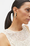 Molten Statement Earring  Gold  hi-res