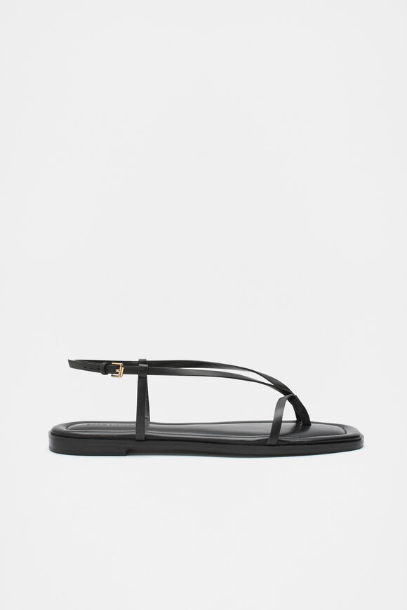 Chiara Flat Sandal  Black Chiara Flat Sandal  Black  hi-res