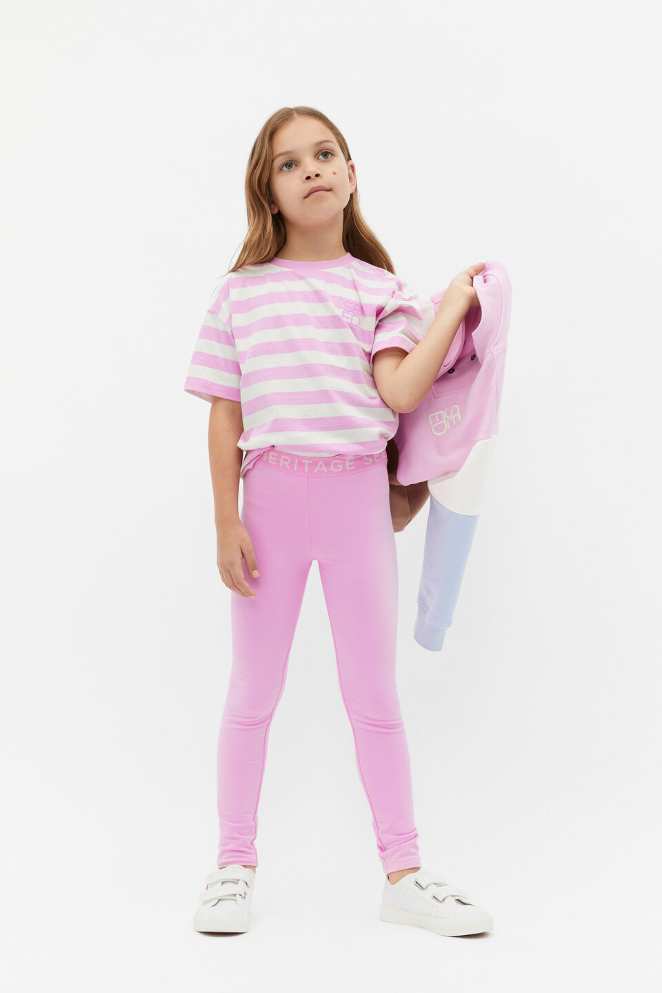 Core Terry Legging  Fairy Floss