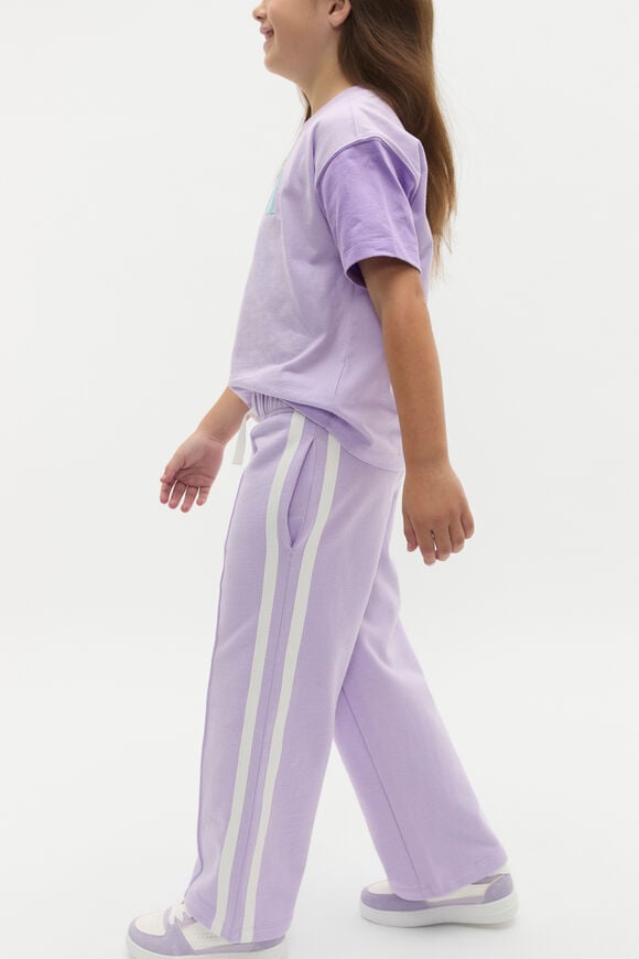 Side Stripe Track Pant  Lavender Side Stripe Track Pant  Lavender  hi-res