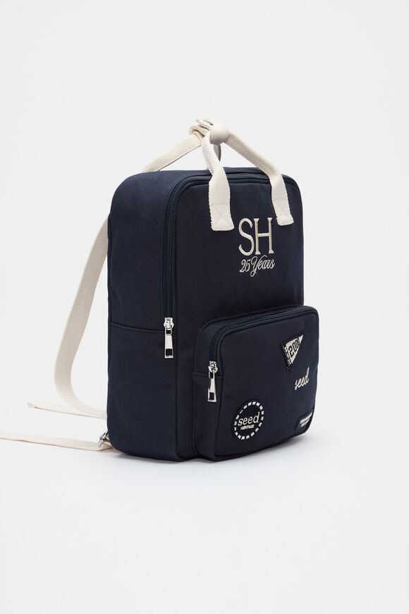 Logo Patch Backpack  Twilight Blue  hi-res
