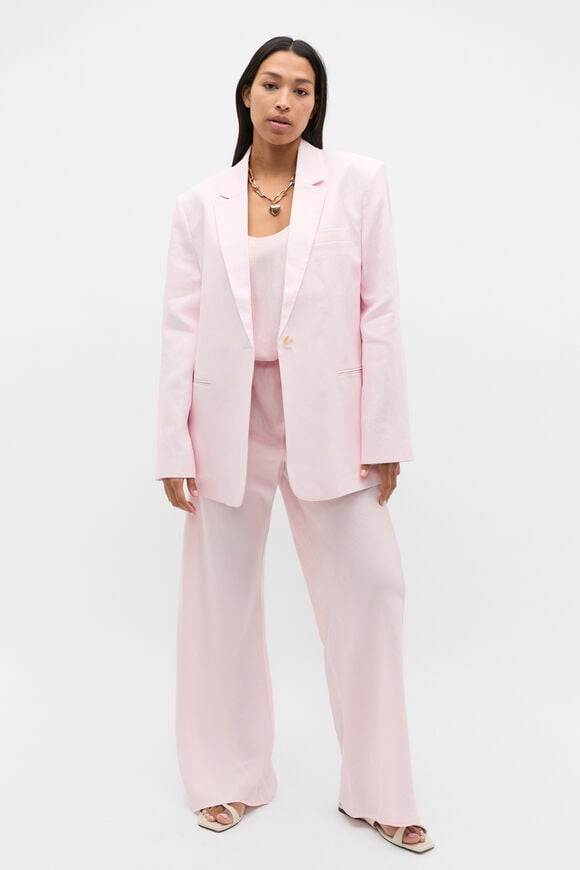 Crinkled Satin Longline Tank  Primrose Crinkled Satin Longline Tank  Primrose  hi-res