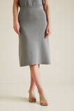 A-Line Crepe Skirt    hi-res