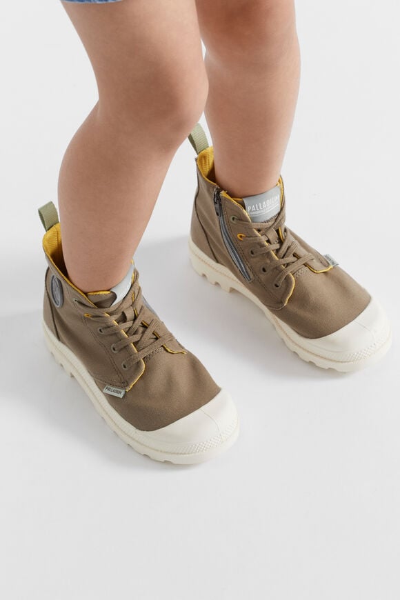 Palladium Pampa Monopop K  Khaki Green Palladium Pampa Monopop K  Khaki Green  hi-res