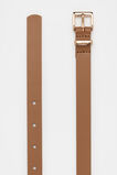 Celeste Narrow Leather Belt  Caramel  hi-res