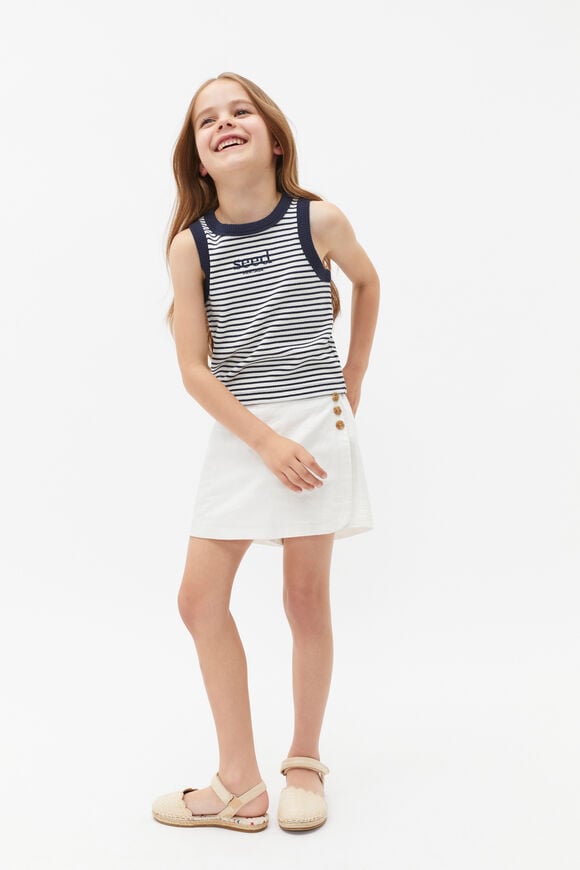 Button Skort  Canvas Button Skort  Canvas  hi-res