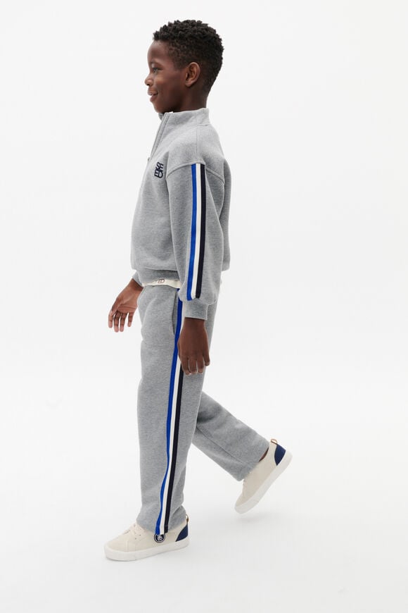 Zip Up Logo Sweat  Storm Marle Zip Up Logo Sweat  Storm Marle  hi-res