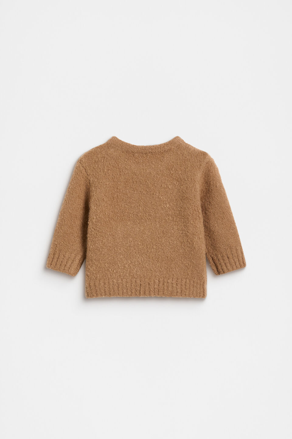 Teddy Pocket Sweater  Salted Caramel