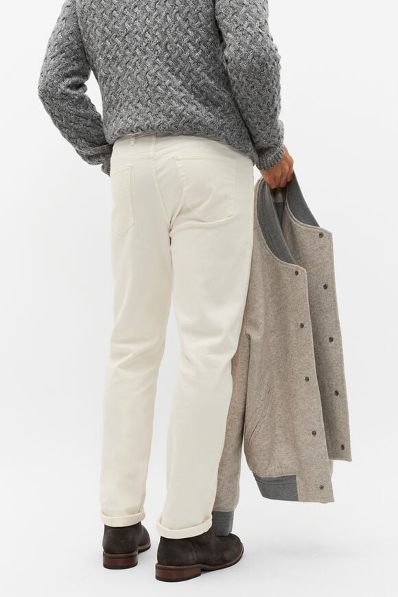 Five Pocket Pant  Ivory Five Pocket Pant  Ivory  hi-res