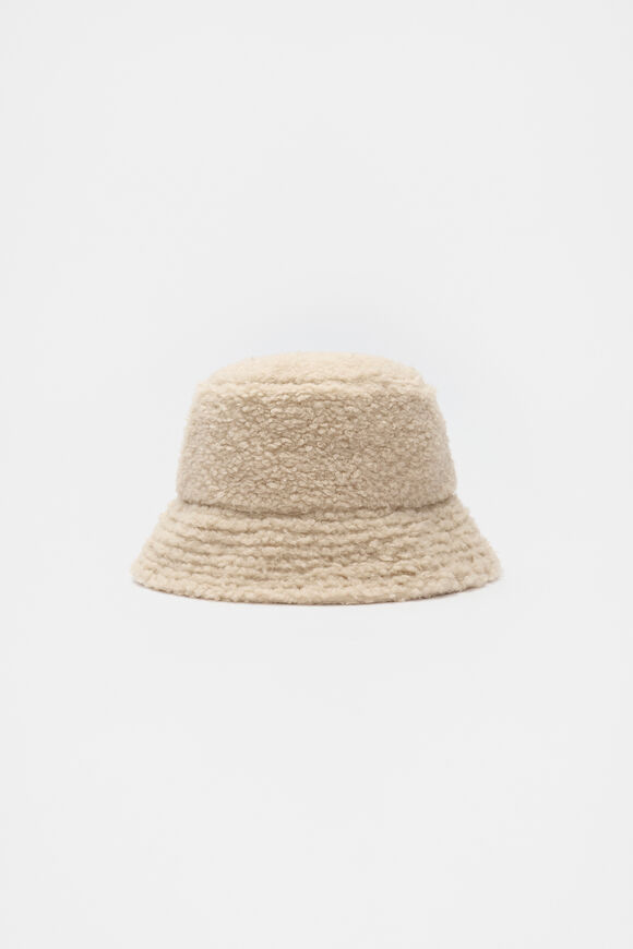 Sherpa Bucket Hat  Classic Cream Sherpa Bucket Hat  Classic Cream  hi-res