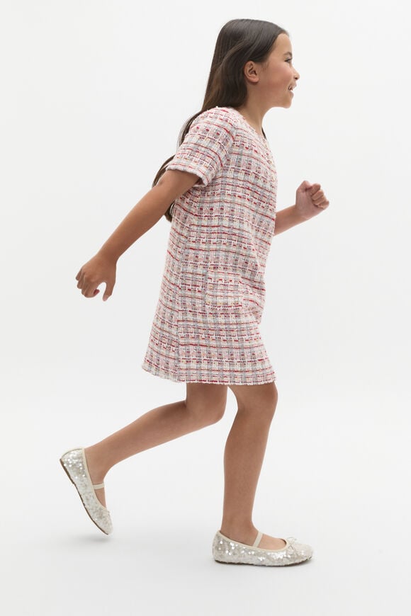 Sequin Bow Party Ballet  Cream Sequin Bow Party Ballet  Cream  hi-res