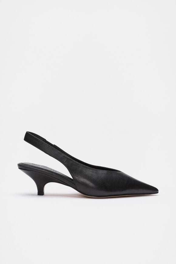 Alani Slingback Heel  Black Alani Slingback Heel  Black  hi-res