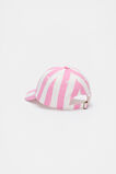 Stripe Cap  Candy Pink Stripe  hi-res