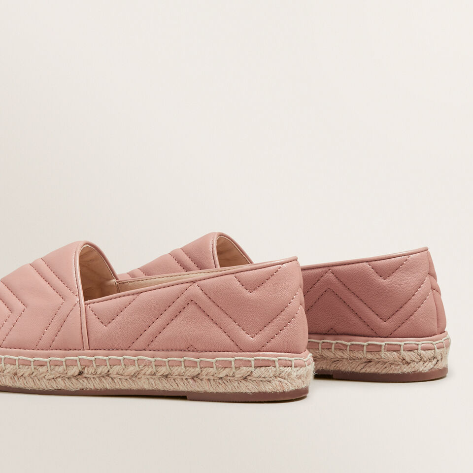 Frida Leather Espadrille  