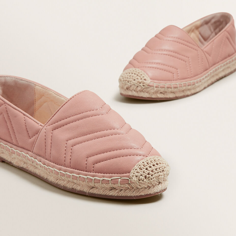 Frida Leather Espadrille  