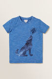 Wolf Flip Sequin Tee    hi-res