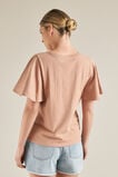 Flutter Sleeve Tee    hi-res
