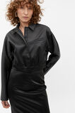 Sateen Bomber Jacket  Black  hi-res