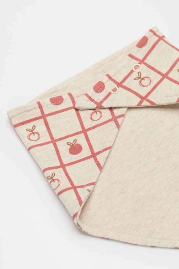 Apples Bib  Cream Marle  hi-res