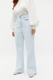Denim Wide Leg Rigid Jean  Stone Blue Wash  hi-res