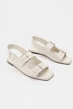 Iris Triple Buckle Sandal  Cream  hi-res