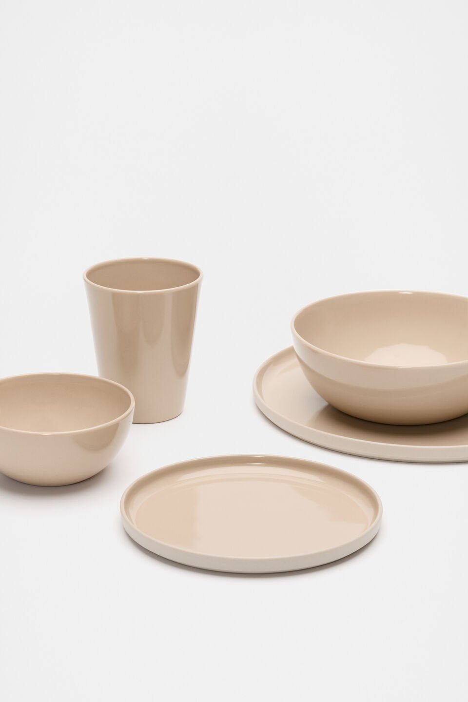 Willow Side Plate  Nougat