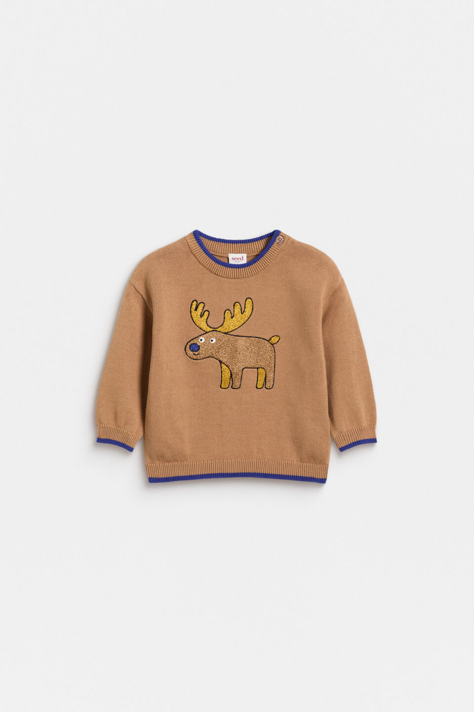 Moose Knit Sweater  Salted Caramel