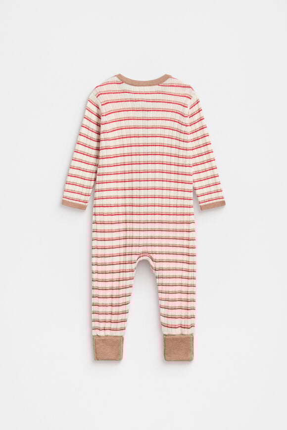 Stripe Knit Jumpsuit  Multi Stripe Knit Jumpsuit  Multi  hi-res