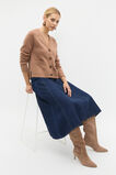 Merino Wool V Neck Pocket Cardigan  Amaretto  hi-res