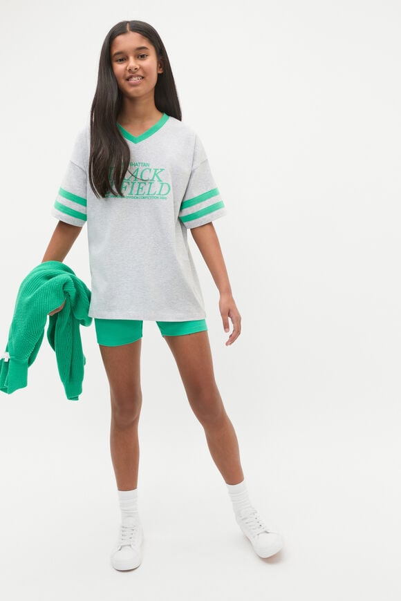 Manhattan Tee  Cloud Grey Marle Manhattan Tee  Cloud Grey Marle  hi-res