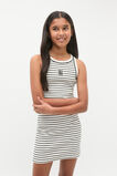 Logo Tank Dress  Canvas Stripe  hi-res