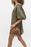 Ring Detail Crossbody Bag  Deep Tan  hi-res