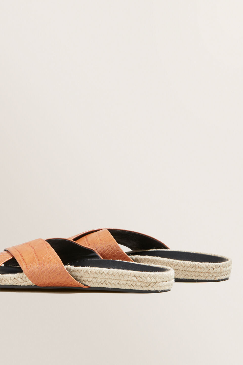 Chloe Cross Over Slides  