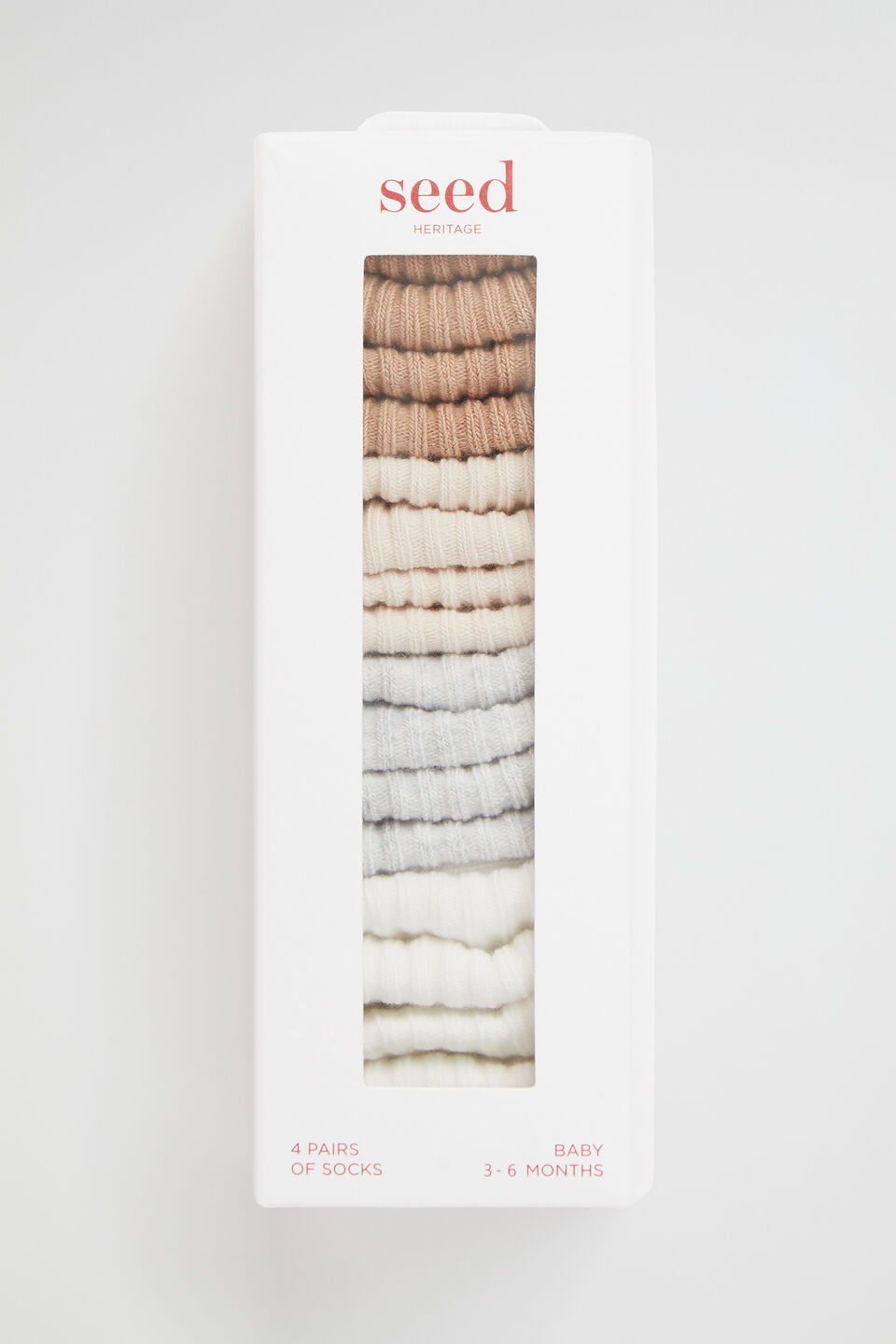 Rib Sock Multipack  Neutral