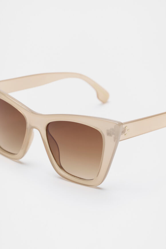 Paola Designer Catseye Sunglasses  Nougat Paola Designer Catseye Sunglasses  Nougat  hi-res