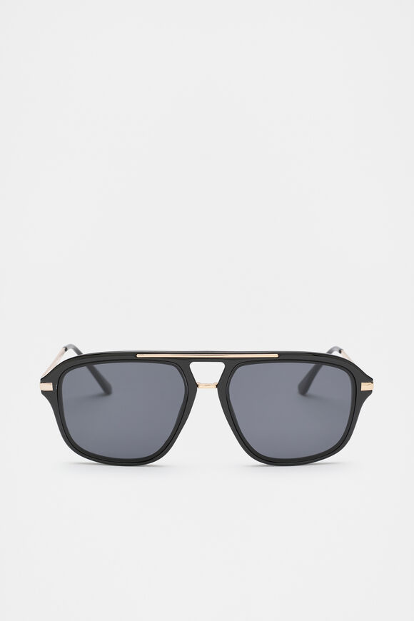 Amanda Aviator Sunglasses  Black Amanda Aviator Sunglasses  Black  hi-res