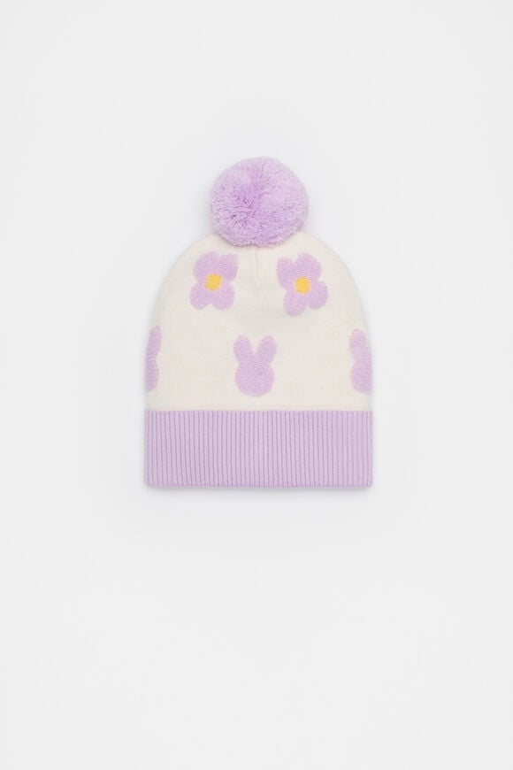 Bunny Beanie  Soft Lilac Bunny Beanie  Soft Lilac  hi-res