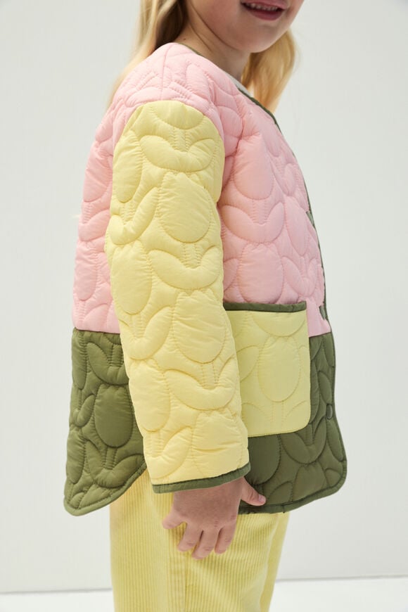 Tulip Quilted Jacket  Rose Petal Tulip Quilted Jacket  Rose Petal  hi-res