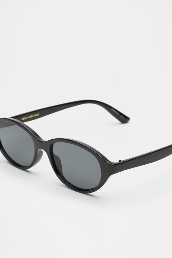 Pippa Round Sunglasses  Black Pippa Round Sunglasses  Black  hi-res