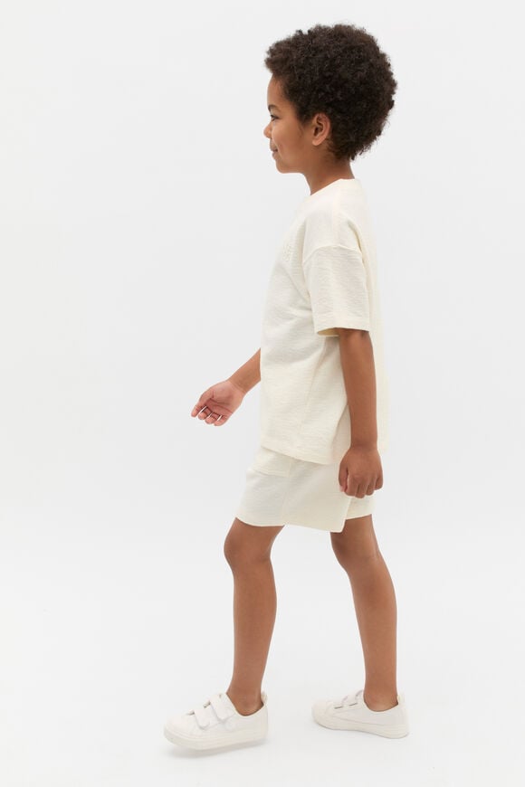 Textured Track Short  Vintage Cream Textured Track Short  Vintage Cream  hi-res