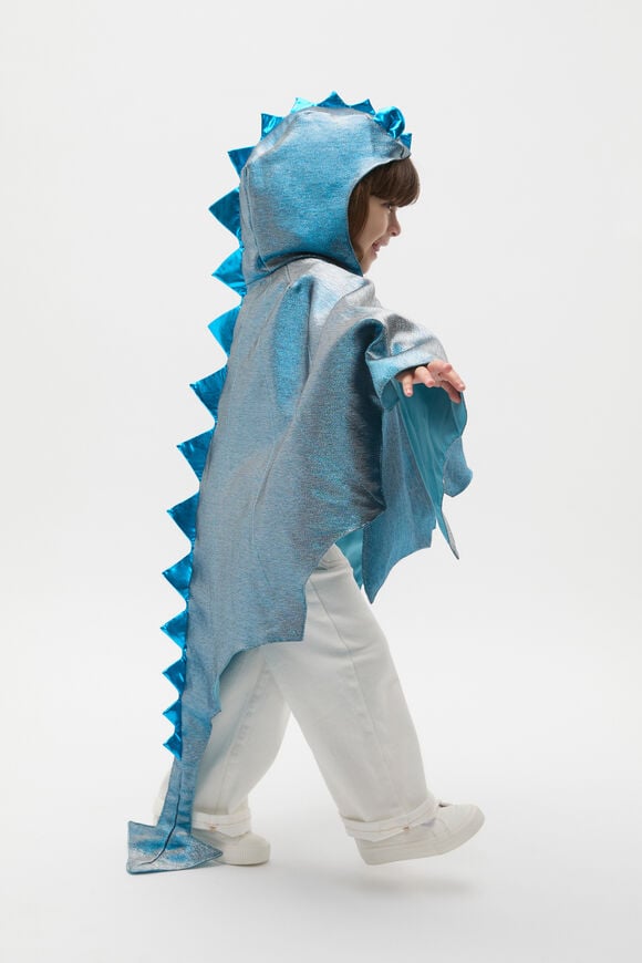 Dragon Costume  Blue Metallic Dragon Costume  Blue Metallic  hi-res