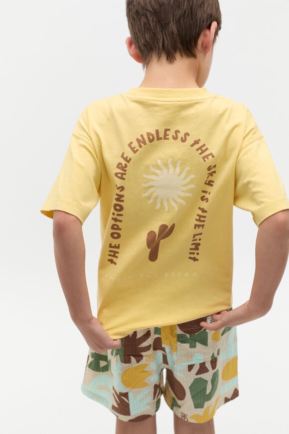 Relaxed Placement Tee  Desert Sand Relaxed Placement Tee  Desert Sand  hi-res