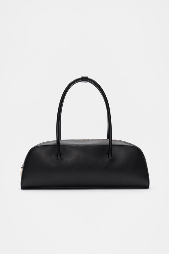 Structured Shoulder bag  Black Structured Shoulder bag  Black  hi-res