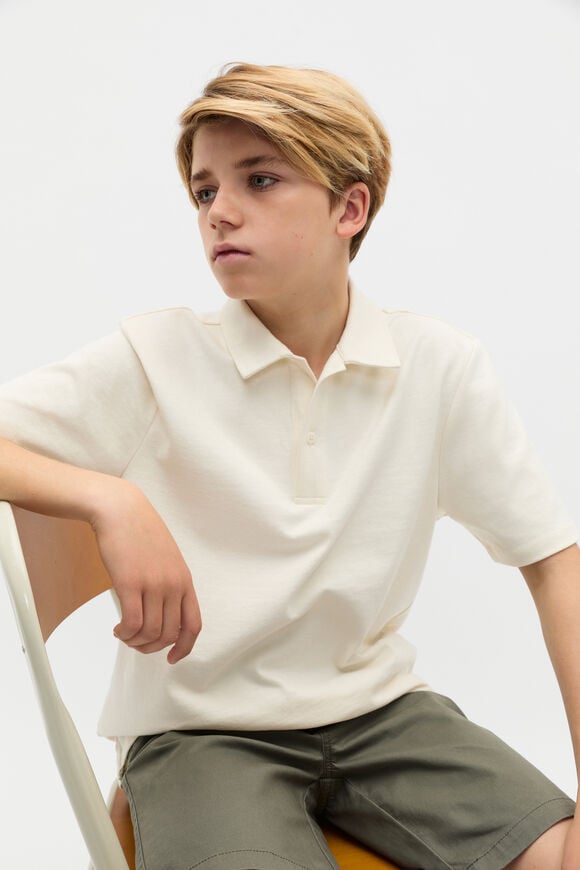 Tee Polo  Vintage Cream  hi-res